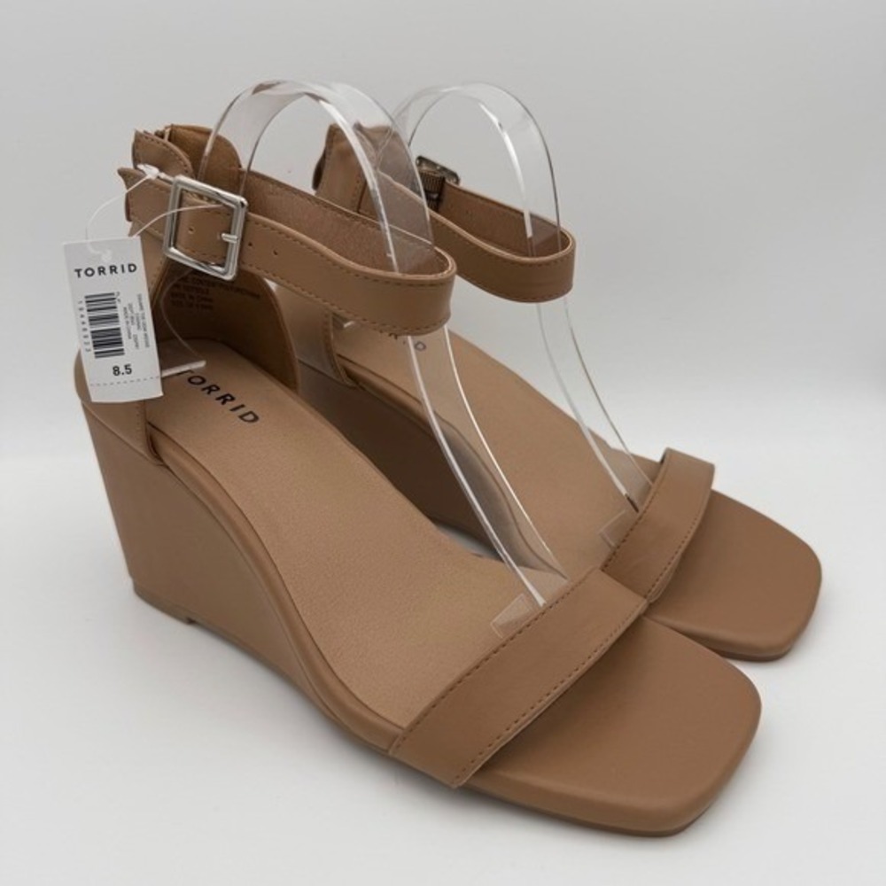 torrid Tan Wedge Sandals